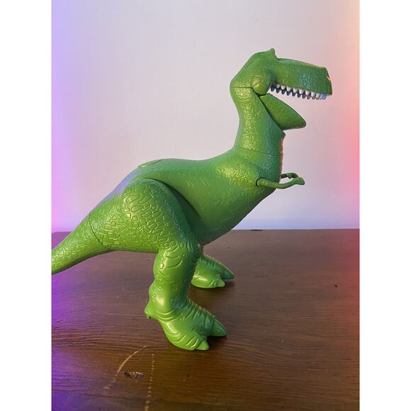 Disney Toy Story 4 Rex Dinosaur 8" Talking Action Figure 2017 Pixar Mattel - Picture 7 of 9